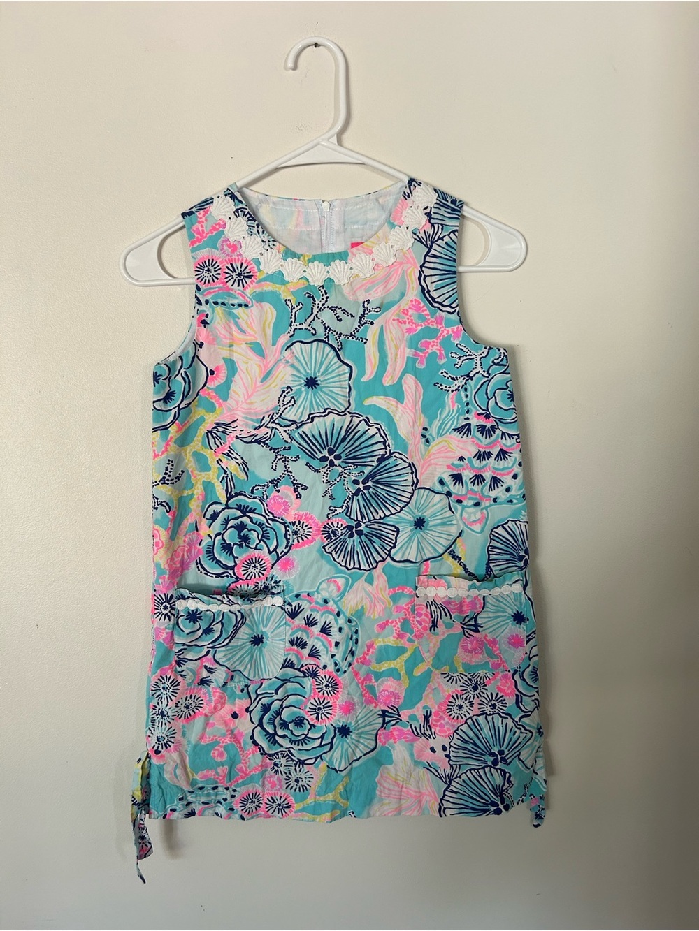 Lilly Pulitzer Little Lilly Classic Dress Once Upon A Tide Sizes 10